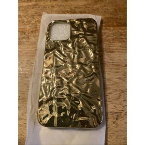 Phone Case iPhone 12 Pro shiny gold new